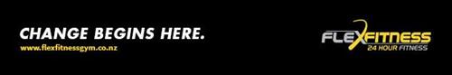 Link to Flex Fitness Pukekohe website